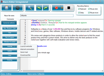 Efficient Macro Recorder Standard screenshot 7