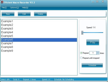 Efficient Macro Recorder Standard screenshot