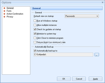 Efficient Password Manager Network Edition screenshot 10