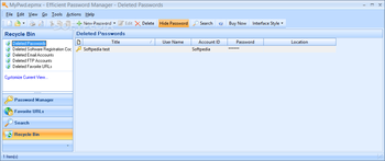 Efficient Password Manager Network Edition screenshot 5