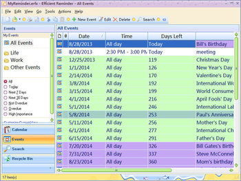 Efficient Reminder Free Portable screenshot 2