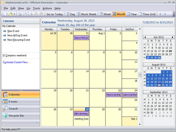 Efficient Reminder Free Portable screenshot 3