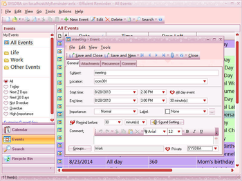 Efficient Reminder Network screenshot 4