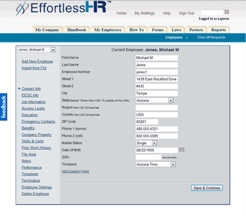 Effortless HR Software Suite screenshot 2