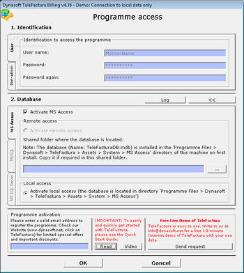 Eficium TeleFactura screenshot