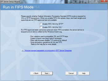 EFT Server screenshot 3
