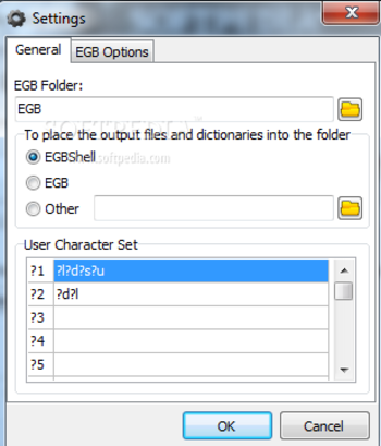 EGBShell screenshot 2