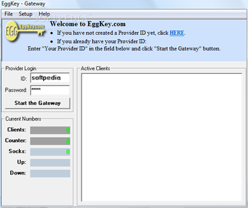 EggKey Gateway screenshot
