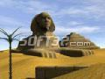 Egyptian Pyramids 3D Screensaver screenshot 2