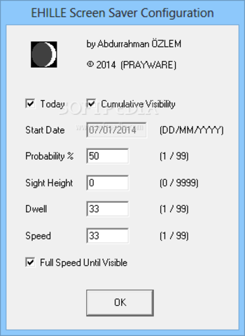 EHILLE Crescent Visibility screenshot 3