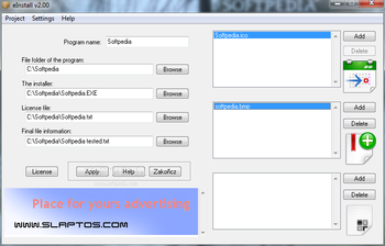 eInstall screenshot