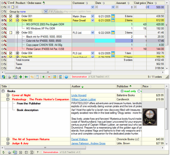 EJS TreeGrid screenshot 2