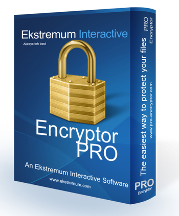 Ekstremum Encryptor screenshot