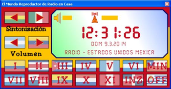 El Mundo Reproductor de Radio en Casa screenshot