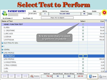 eLab Clinical Labs Software screenshot 3