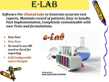 eLab Clinical Labs Software screenshot 5