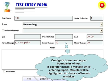 eLab Clinical Labs Software screenshot 8