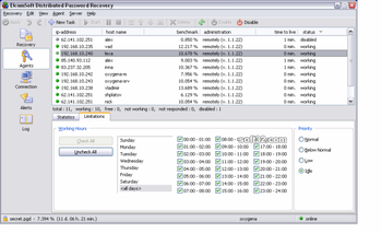 Elcomsoft Distributed Password Recovery screenshot 3