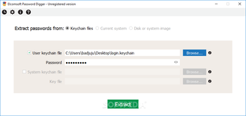 Elcomsoft Password Digger screenshot