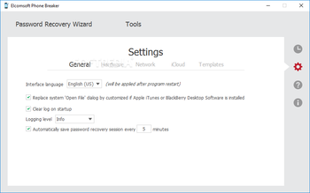 Elcomsoft Phone Breaker screenshot 4