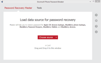 Elcomsoft Phone Breaker screenshot