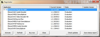 Elecard AVC PlugIn for WMP screenshot