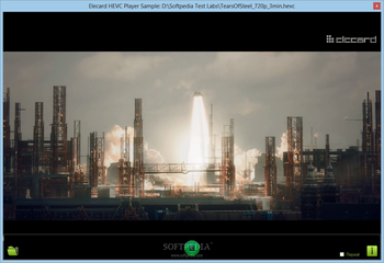 Elecard HEVC Player Sample screenshot