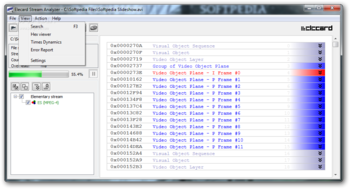 Elecard Stream Analyzer screenshot 3