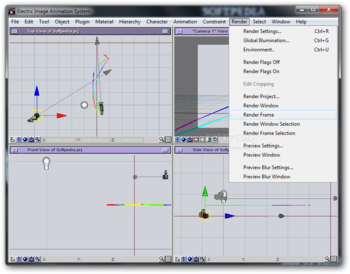 Electric Image Animation System screenshot 9