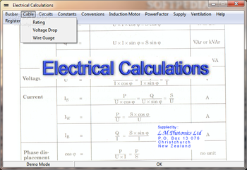 Electrical Calculations screenshot 3