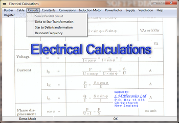 Electrical Calculations screenshot 4