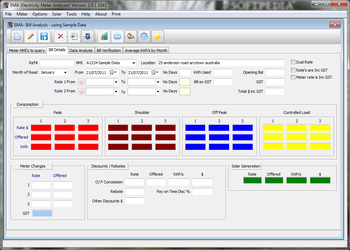 Electricity Meter Analyzer screenshot 2