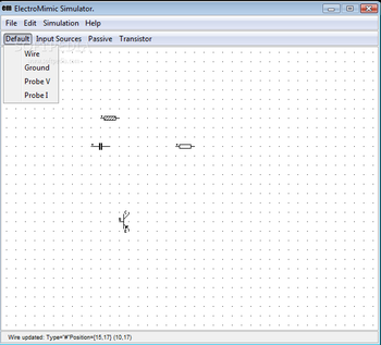 ElectroMimic Simulator screenshot