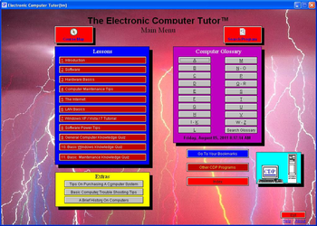 Electronic Computer Tutor screenshot