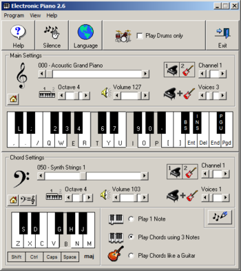 Electronic Piano screenshot 2