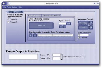 Electronome screenshot