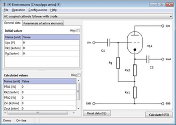 Electrontubes screenshot