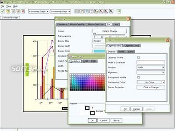 ElegantJ Chart Designer IDE screenshot 3