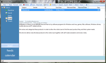 Element Mail screenshot