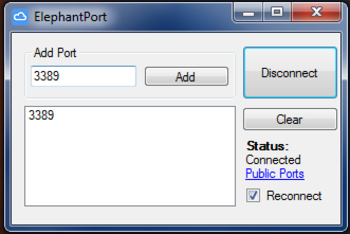 ElephantPort screenshot