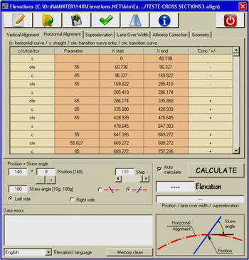 Elevations screenshot 2