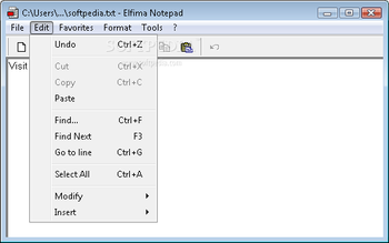 Elfima Notepad screenshot 2