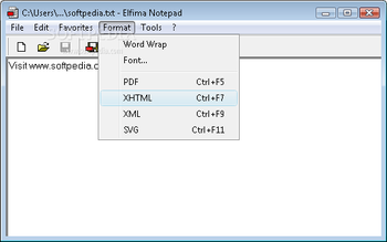 Elfima Notepad screenshot 3