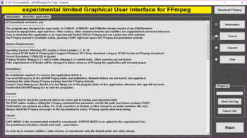 elGUI4FFmpeg screenshot