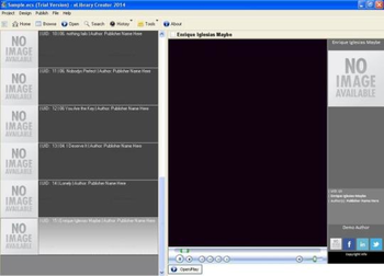 eLibrary Creator 2014 screenshot 2