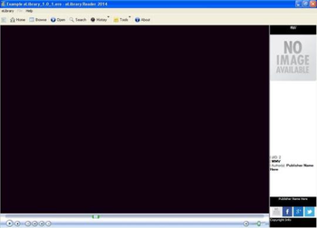 eLibrary Reader 2014 screenshot