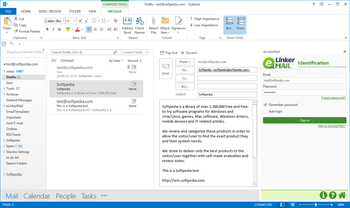 eLinkerMail screenshot