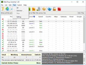 Elite Proxy Switcher screenshot 5