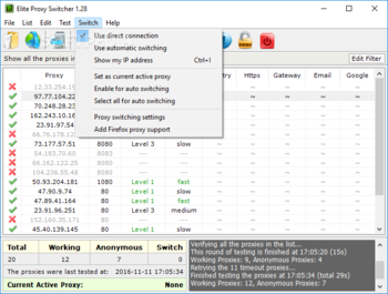 Elite Proxy Switcher screenshot 6