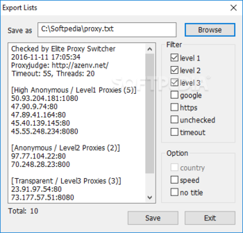 Elite Proxy Switcher screenshot 7